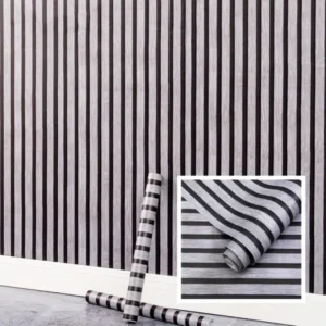 Wood Texture Wall Sheet-Grey